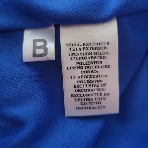 Ann Taylor Blue All-Over-Lace A-Line Dress, 6, Sleeveless, Midi Length, Wedding - Picture 6 of 9